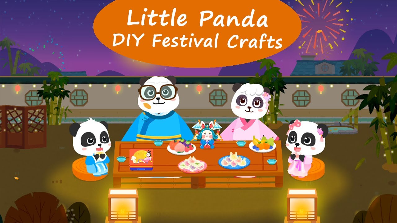 Little Panda DIY Festival Crafts - Get to Know Festivals Around the World | BabyBus Games