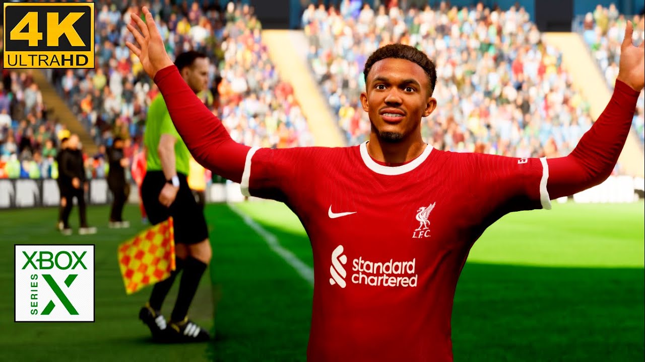 FC 24 - Manchester City vs Liverpool | Xbox Series X [4K 60FPS]
