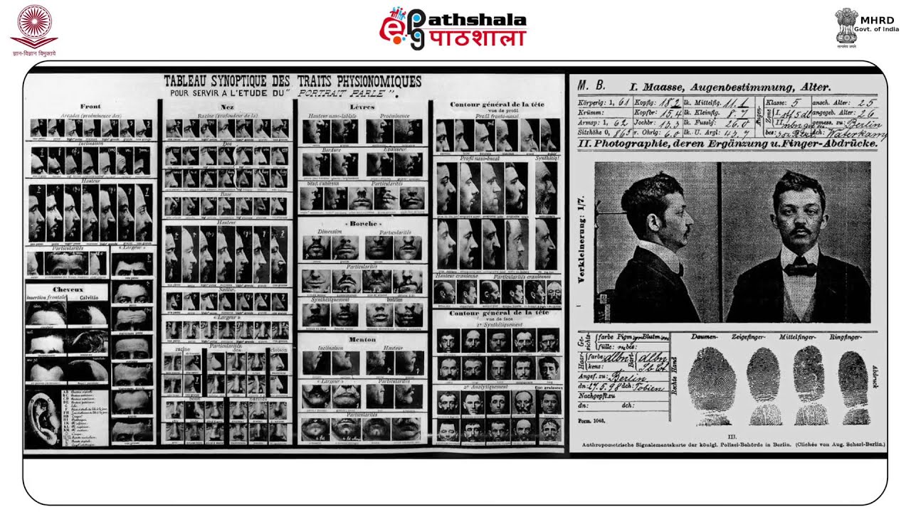 Bertillon system of Identification (FSC)