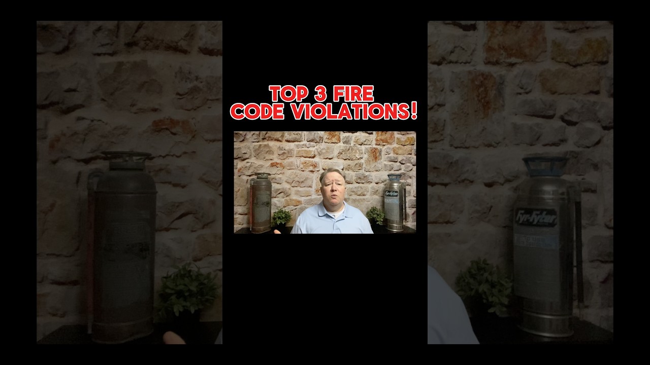 Top 3 fire code violations