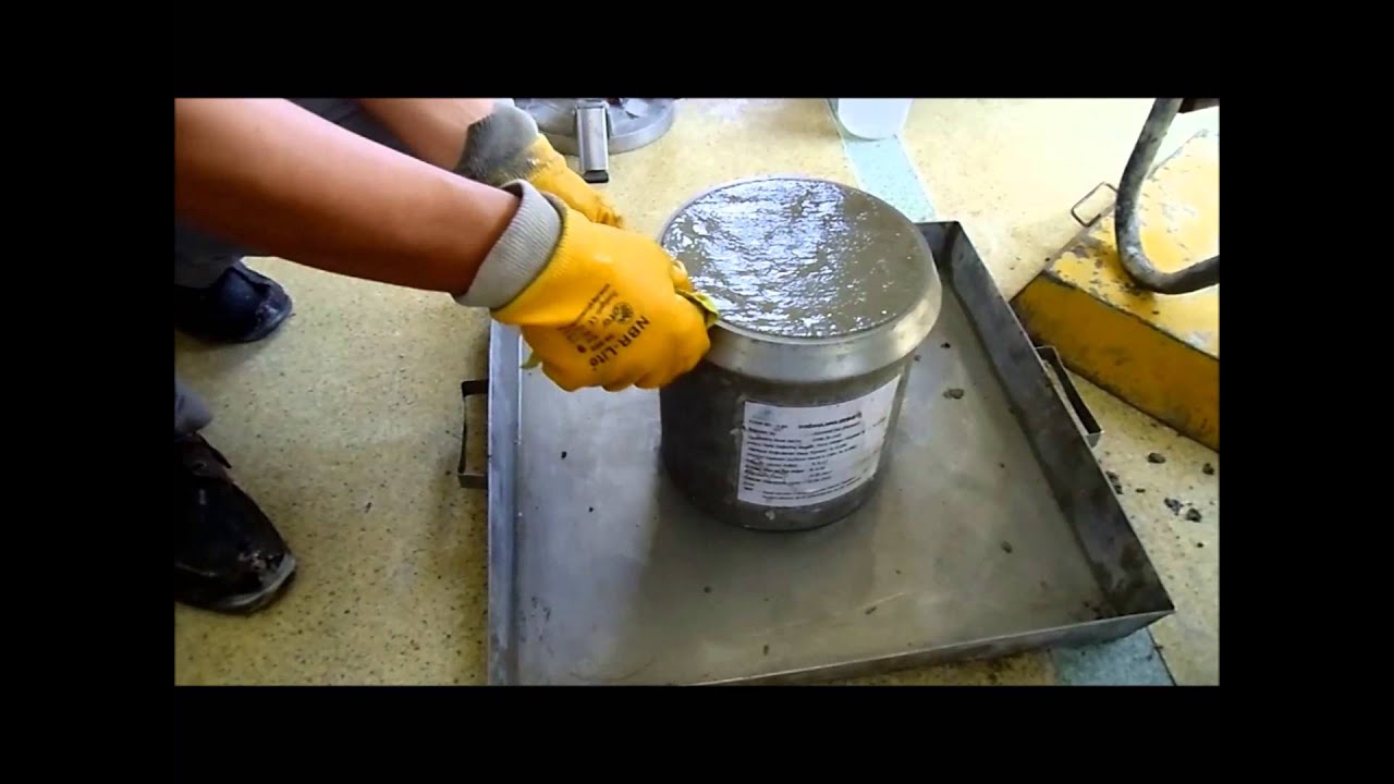 Taze Beton Hava İçeriği Deneyi  - Concrete Air Test