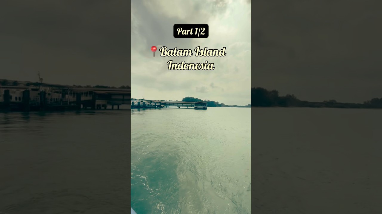 Singapore to Batam vlog | Indonesia | weekend getaway 