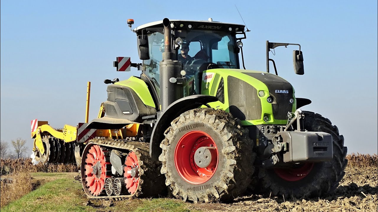 Claas Axion 960 Terra Trac + Agrisem Cultiplow Platinum HD 3m | STEFANUTO