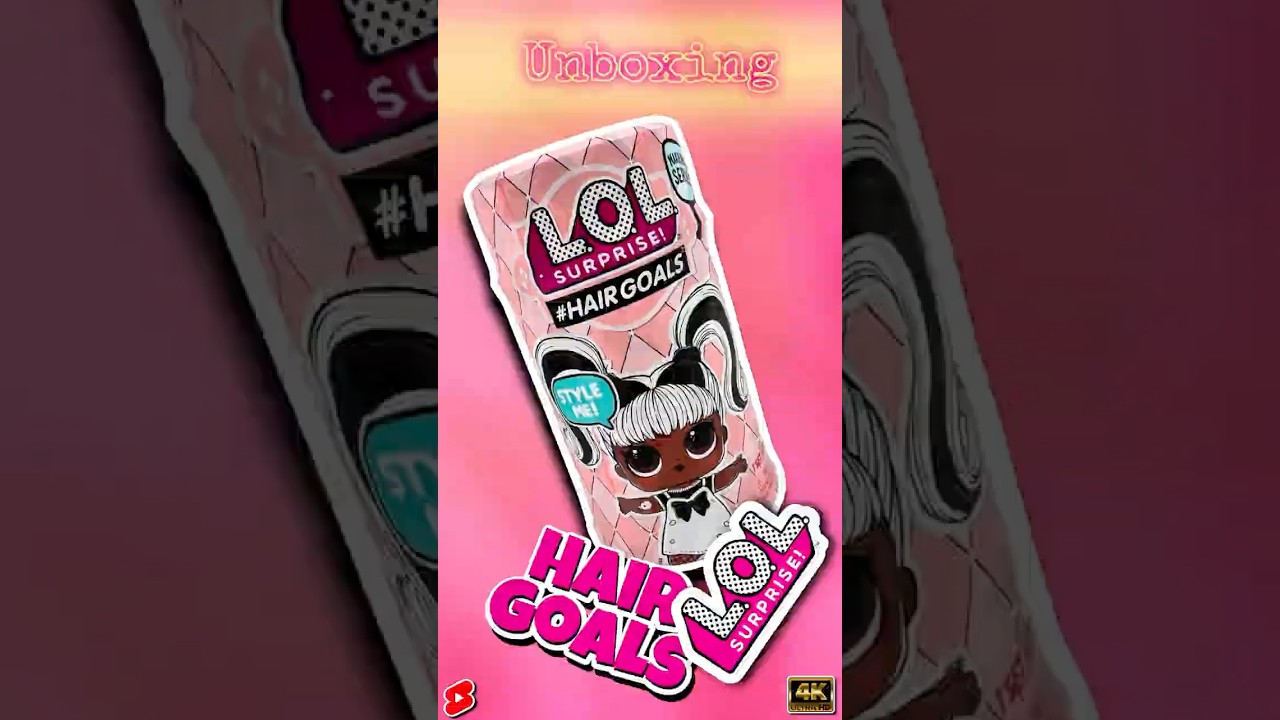 Unboxing LOL Surprise Hair Goals #asmr #lolsurprise