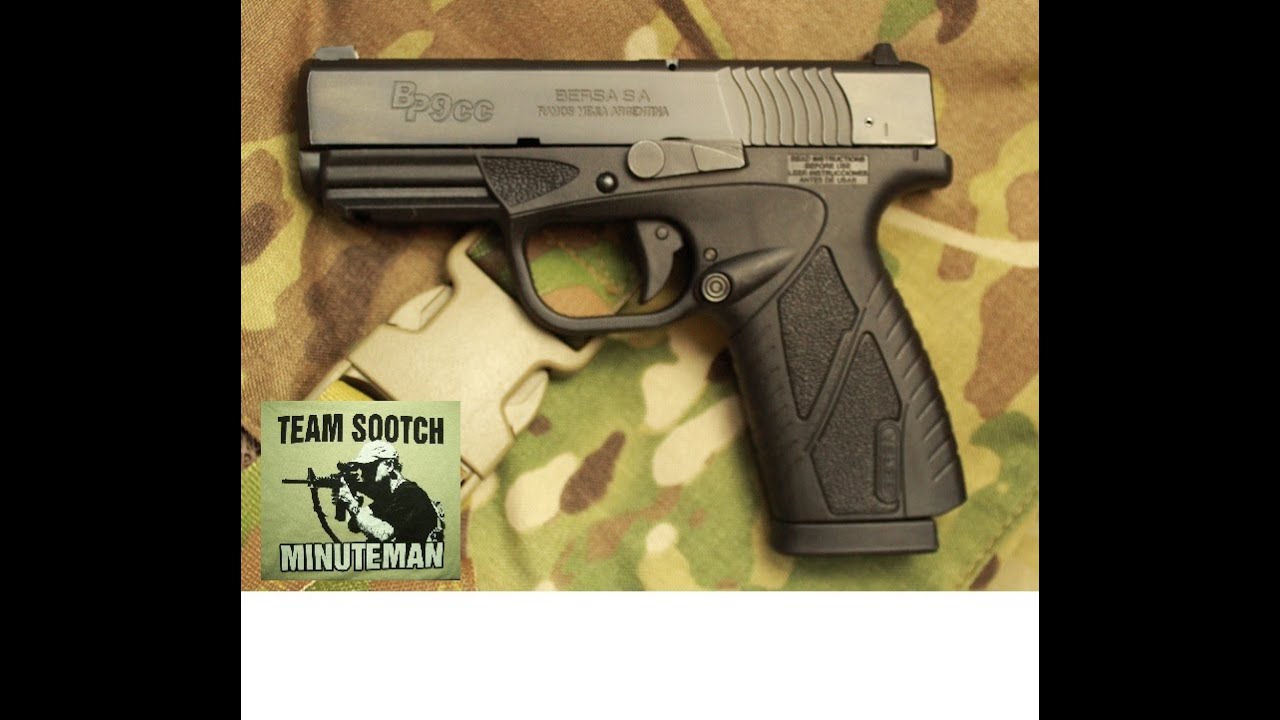 Bersa BP9cc Single Stack Review