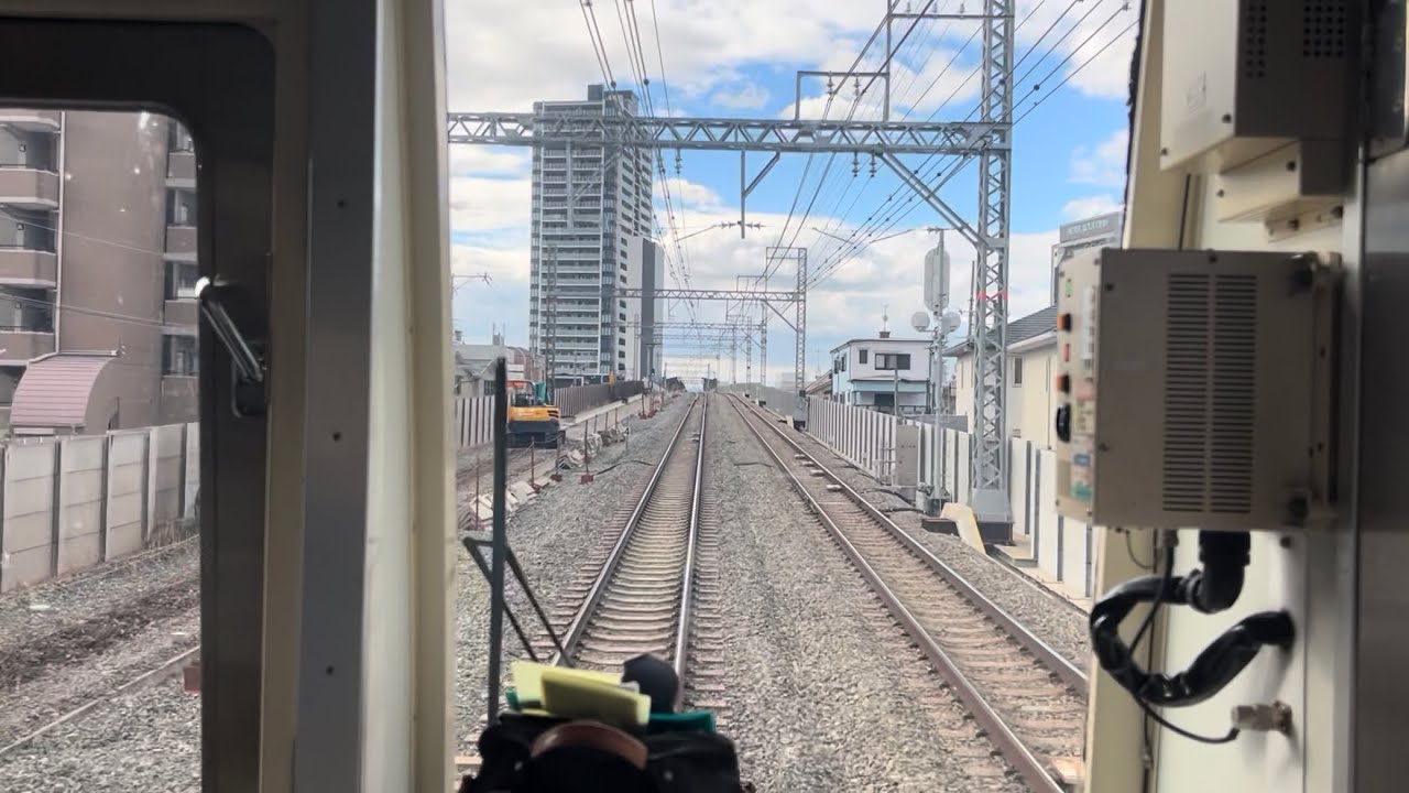 2025年11月3日 石津川駅→羽衣駅　南海本線　高架化工事