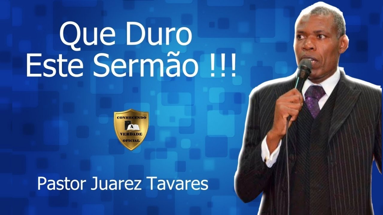 🔵 Pr Juarez Tavares 😱 Quem é de DEUS Entende ❗❗❗