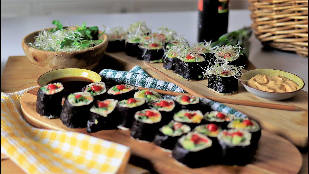 Witariańskie Sushi -  Raw Food 