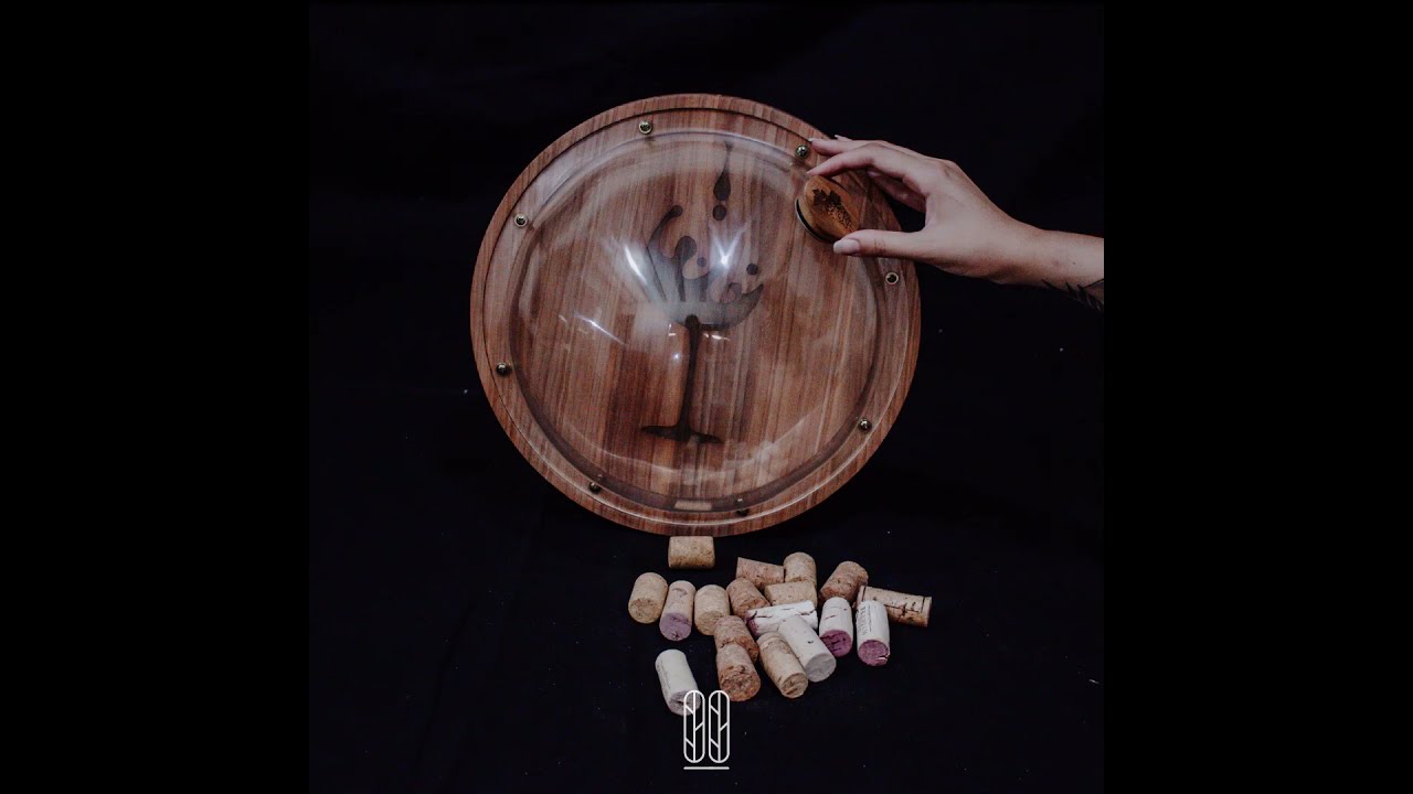 Porta Rolhas de Vinho