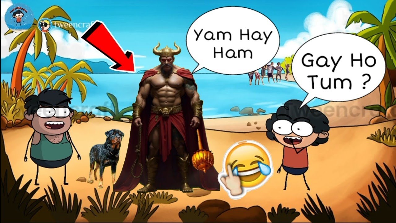 ( Yam Hai Ham ) 😈 twine crafts comedy 🤣 funny animation cartoon #funnyvideo #cartoon #animation