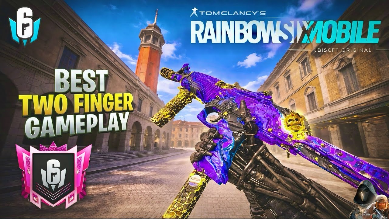 100 Hours In Rainbow 6 Mobile - Best Two Finger Gameplay In R6M