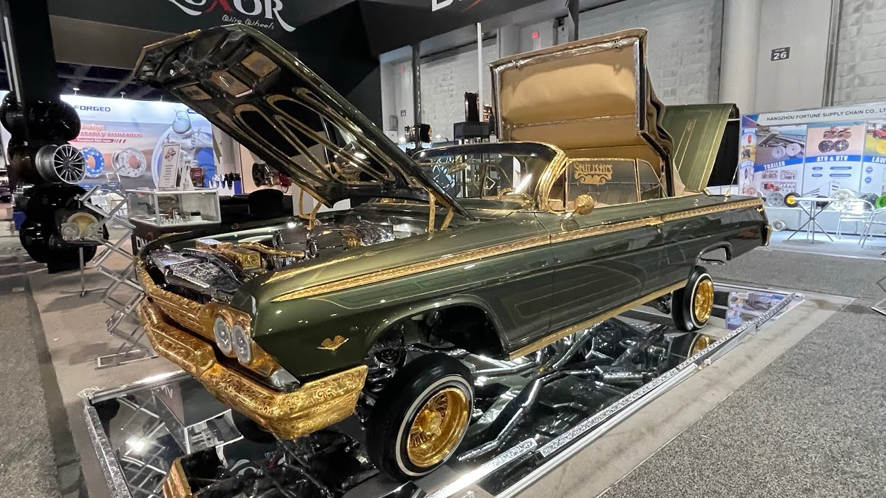 Walkthrough of South hall, Toyo Treadpass, and some feature vehicles at the 2023 Sema show.