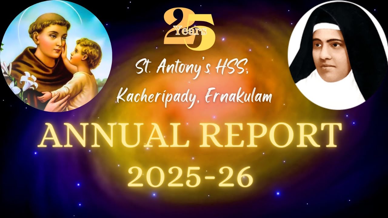 Annual Report 2025-26 | St. Antony's HSS, Kacheripady