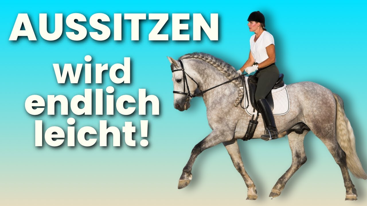 Aussitzen im Trab endlich meistern – 4 effektive Tipps + 1 Bonus, der den Unterschied macht