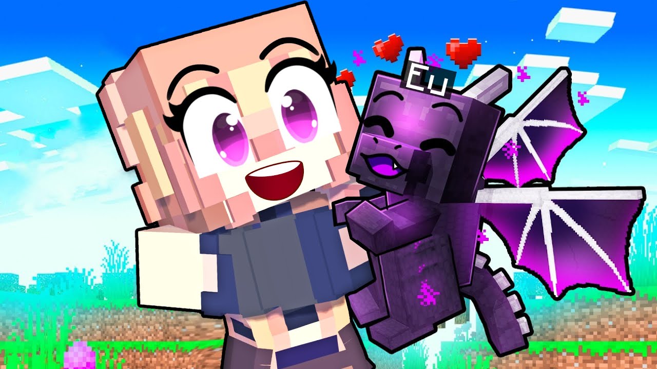 SUNT BEBE DRAGON in Minecraft!