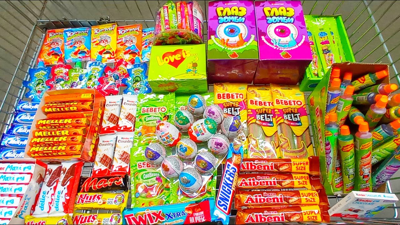 Candy Basket Restock 🛒Full Basket a lot of Candy Shopping | Lot's Of Chocolate Candy Shopping Fun #9