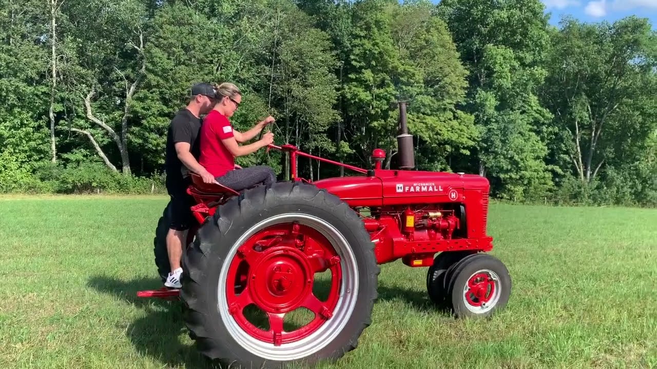 Learning To Drive Our Tractor! (FARMALL H)