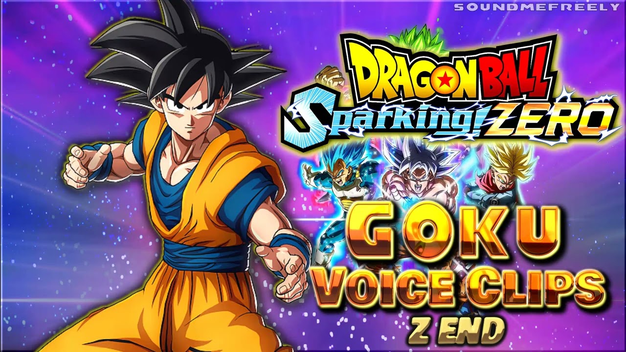 All Goku Voice Clips • Z End • Dragon Ball Sparking! ZERO • Voice Lines (Sean Schemmel) - ENGLISH