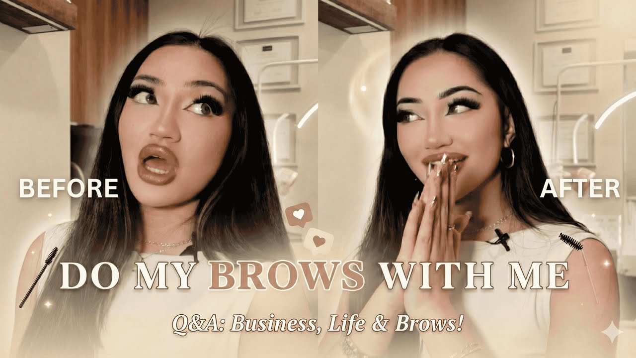 GRWM✨: Answering Your Questions (Business, School, Life) While I Do My Brows💋