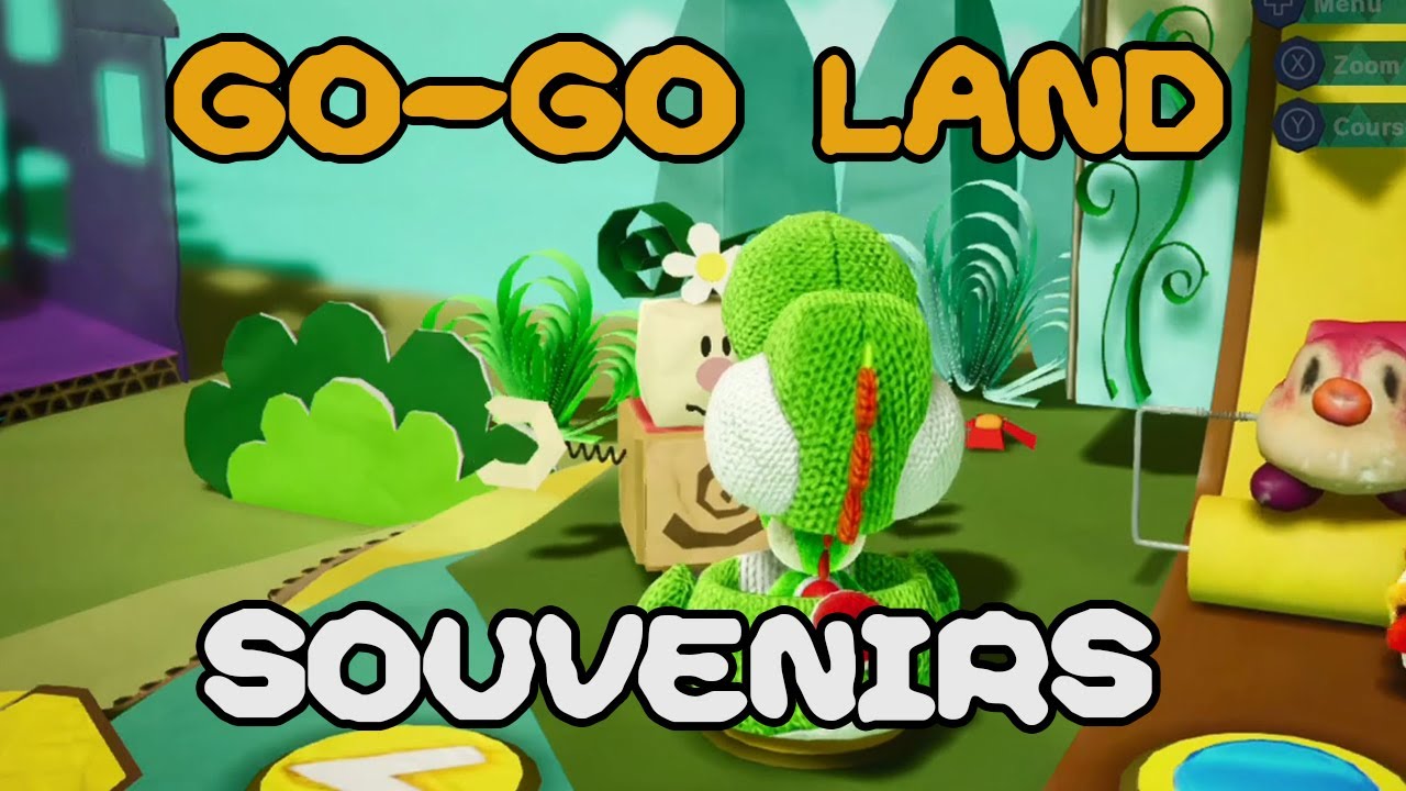 Yoshi's Crafted World: Go-Go Land Souvenir Hunt