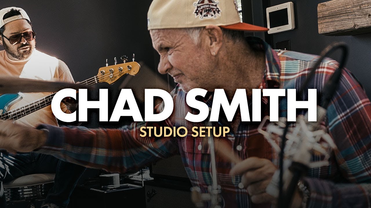Behind The Scenes | Home Studio Setup With Chad Smith From Red Hot Chili Peppers & Warm Audio