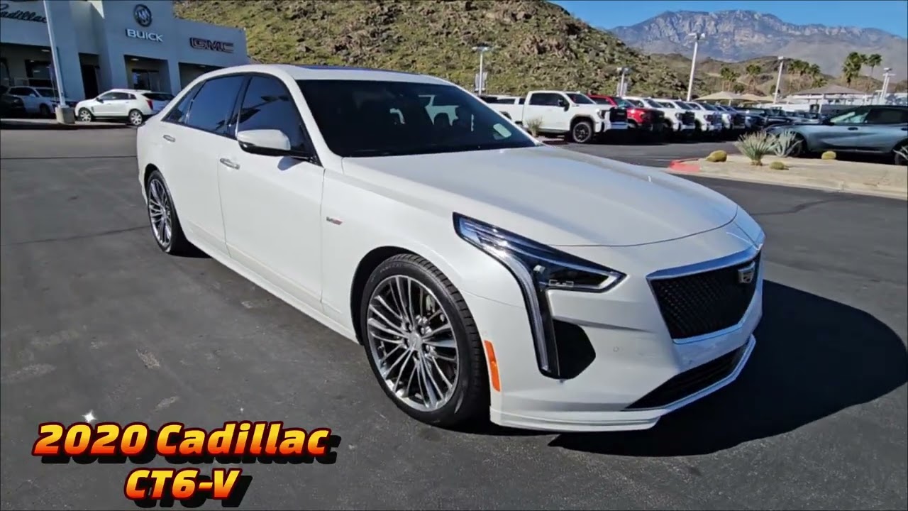 2020 Cadillac CT6-V Only@Jessupautoplaza 
