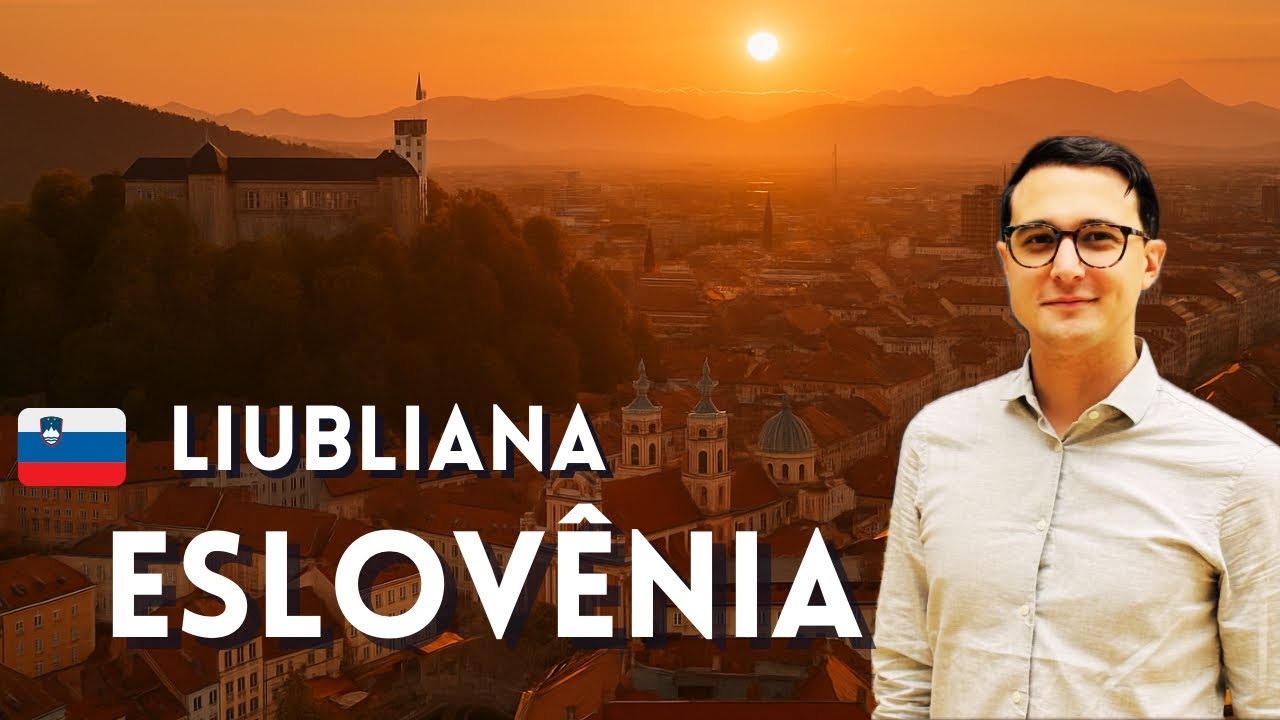 Conheça a CAPITAL da ESLOVÊNIA! | ESLOVÊNIA 01
