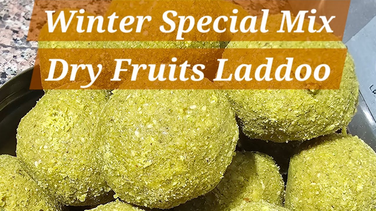 Winter Special Mix Dry Fruits Ladoo | Bajra & Wheat Ladoo Recipe | Healthy Energy Balls#healthyfood 