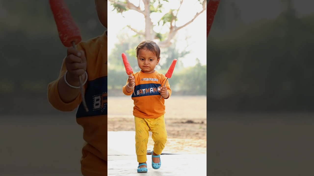 Rudra ice cream 🍦 leke aaya  #shorts #carrot #icecream #love