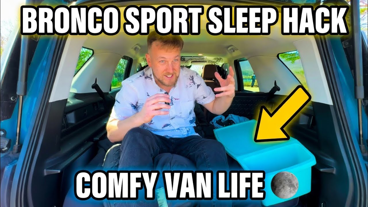 🌙 Van Life Hack: Sleeping Comfortably in My Bronco Sport