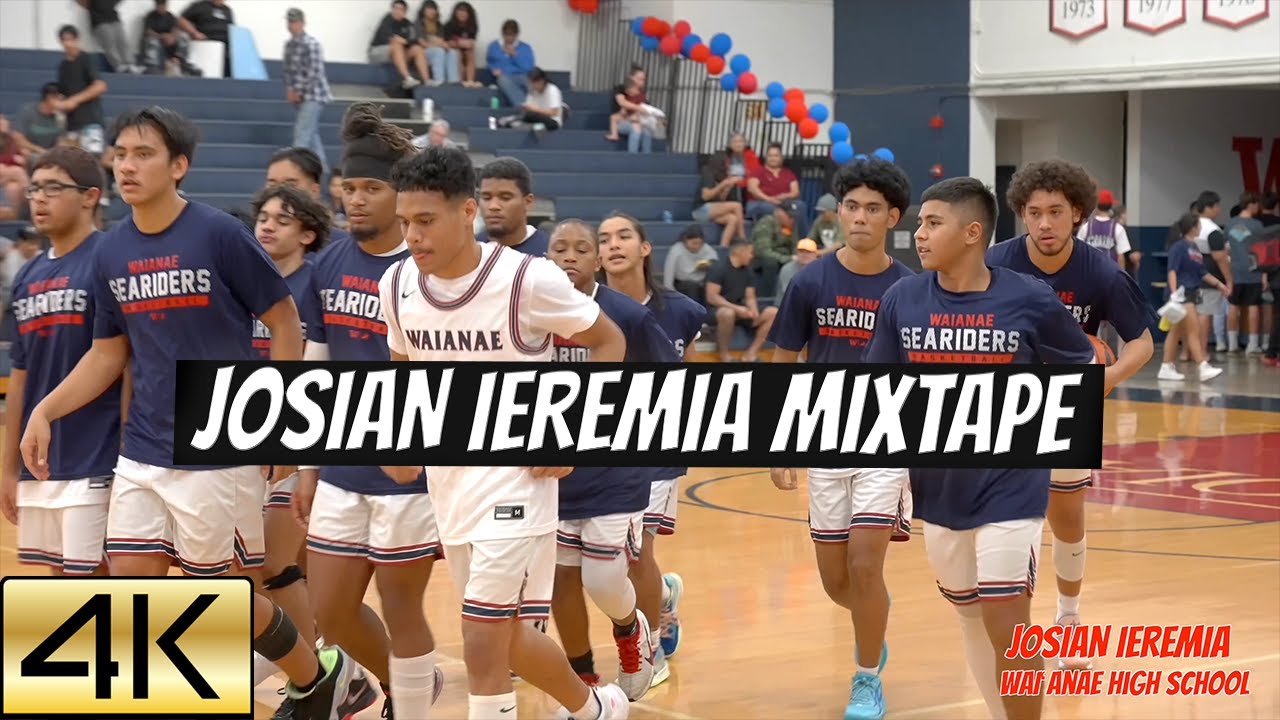 Josian Ieremia Basketball Mixtape | Waiʻanae High School | Hawaii 2023