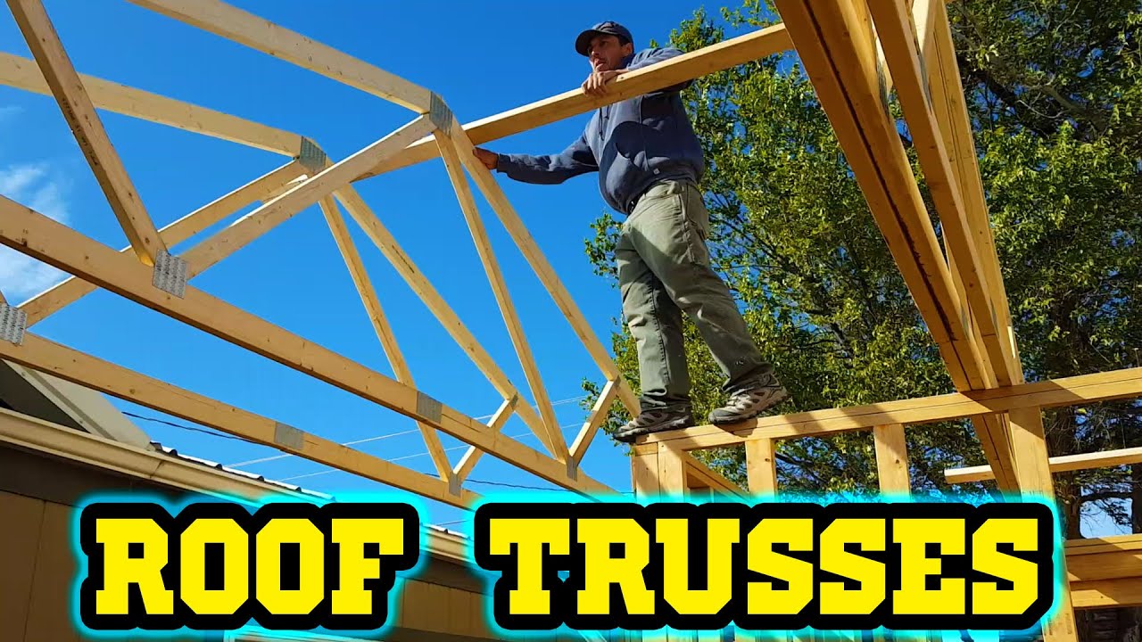 How to install Roof Trusses