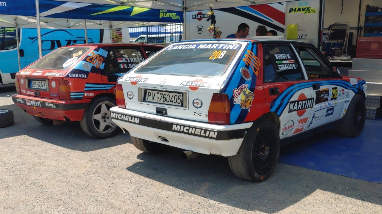 3 Rally Valli Oltrepo 2 Historic 2024 parco assistenza 2 agosto