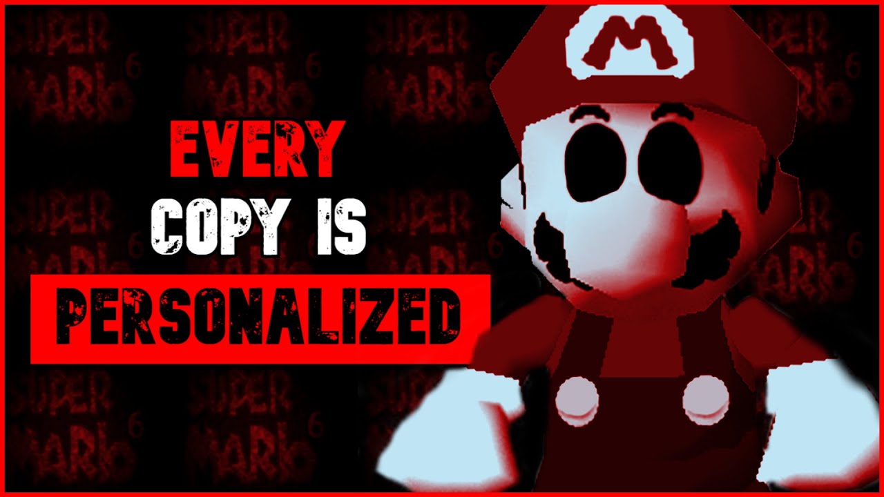 Super Mario 64 but It's an ANALOG HORROR | SM64 Classified