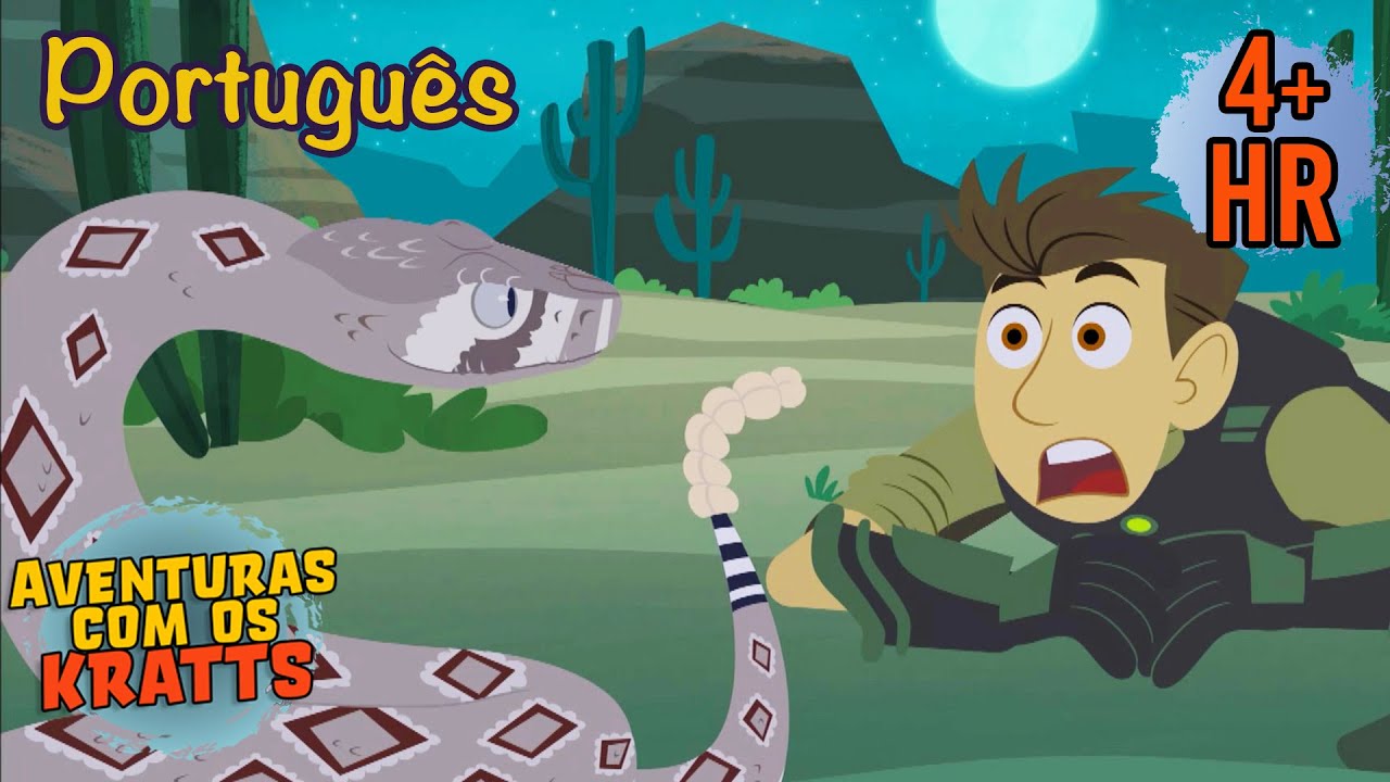 Em busca de cascavéis [episódios completos] Aventuras com os Kratts