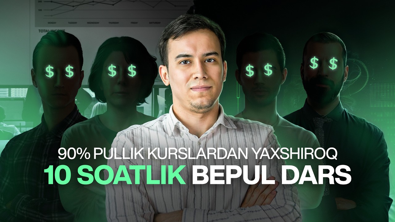 Kripto Treyding bo'yicha BEPUL KURS (2025)