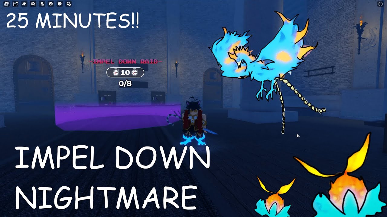 How I SOLO impel down NIGHTMARE | 25 minutes or LESS! | GPO