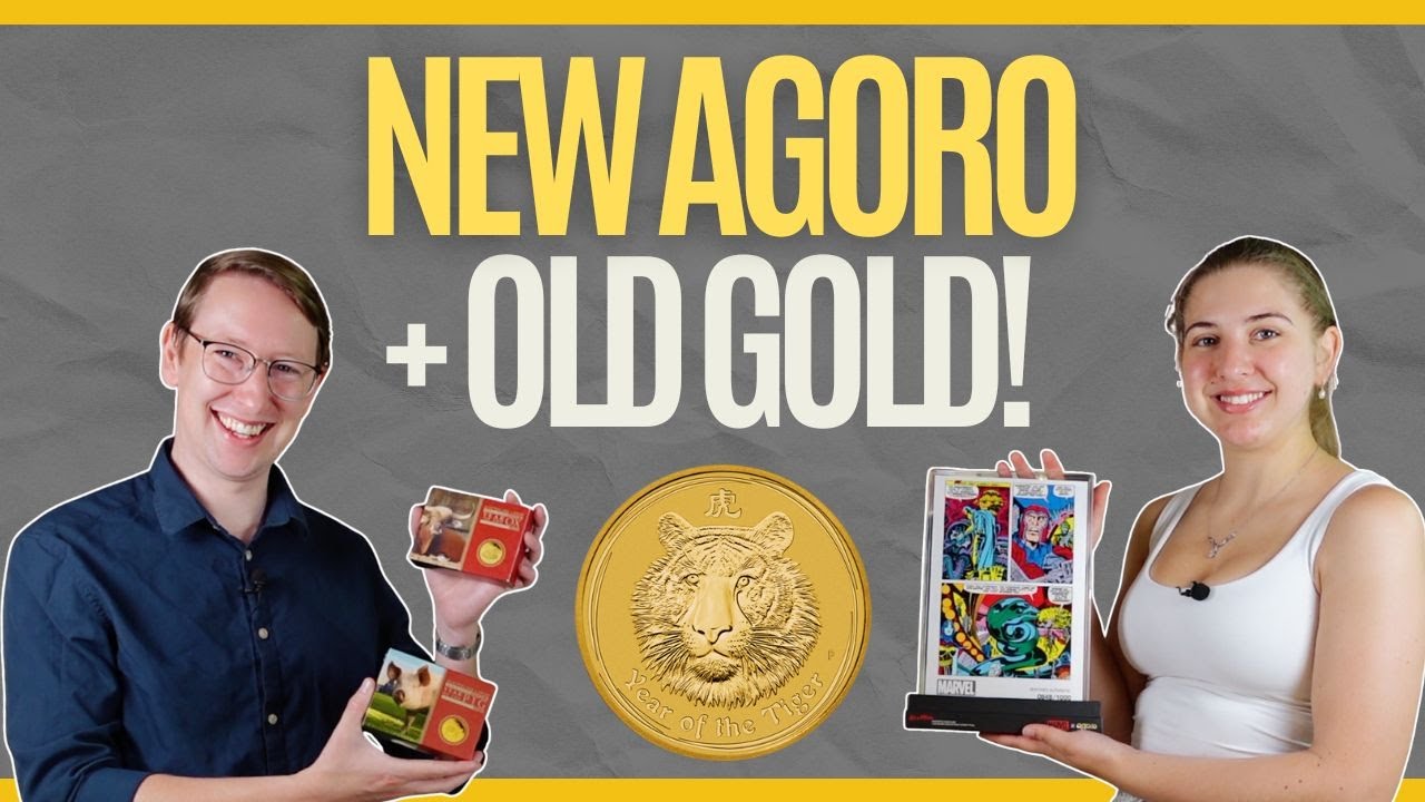 Новые серебряные монеты Agoro и золотые монеты Lunar Gold от старого монетного двора Перта!