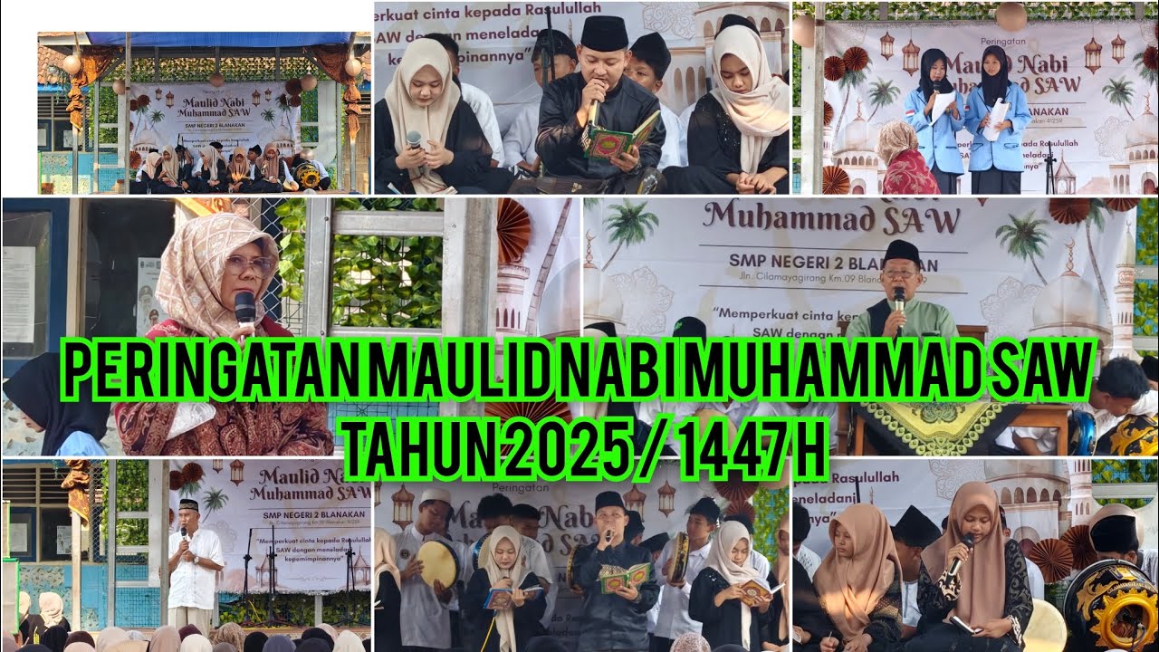 [Live Event] Peringatan Maulid Nabi Muhammad SAW Tahun 2025 / 1447 Hijriyah