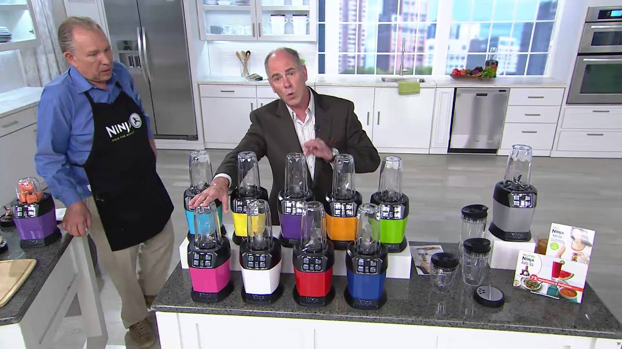 Nutri Ninja iQ 1100 Watt Personal Blender with Recipe Book with Dan Hughes