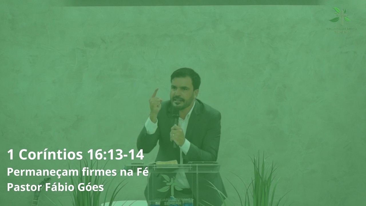 01/03/2026 | Permaneçam firmes na Fé | Pastor Fábio Góes