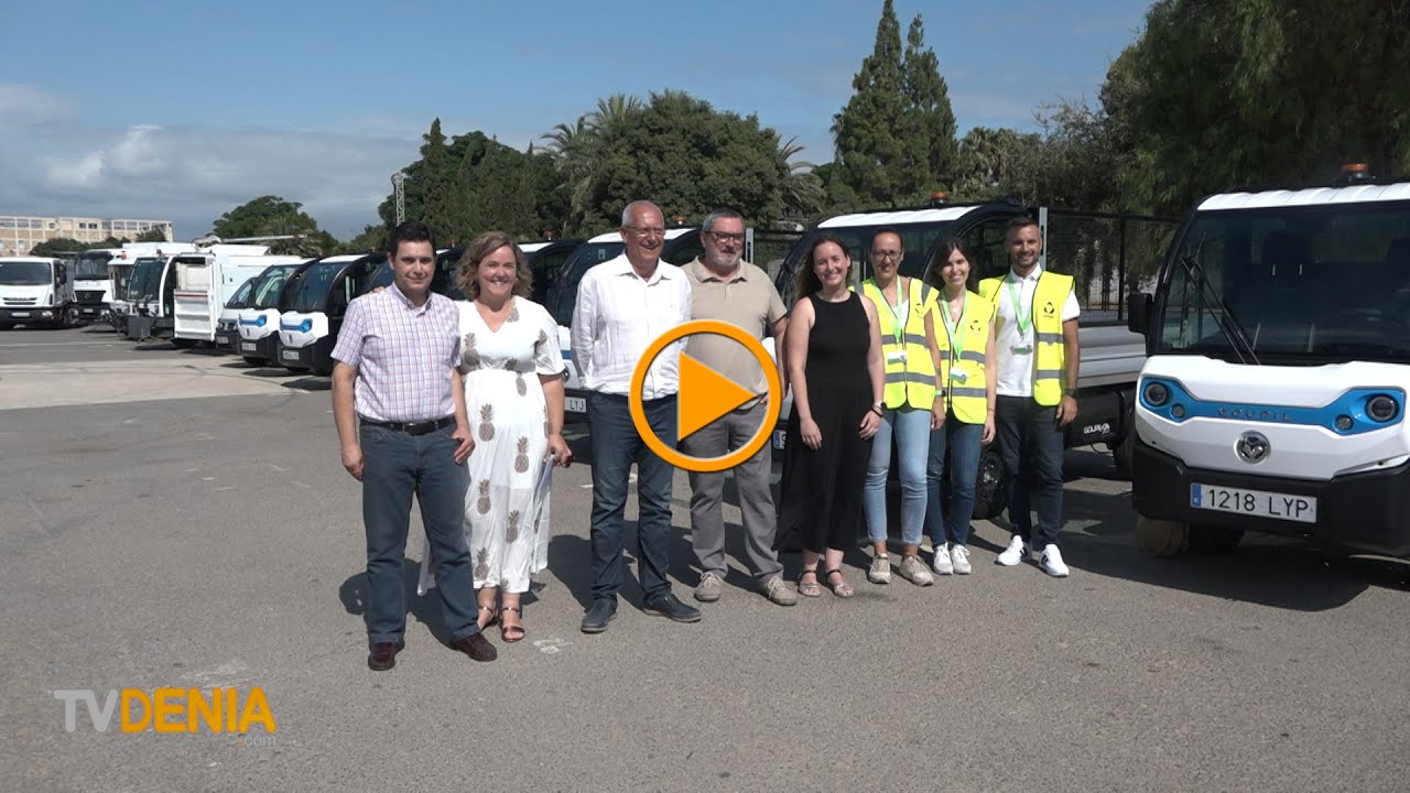 La nuera era de limpieza de la ciudad   Ahora Dénia estará limpia 24 horas al día