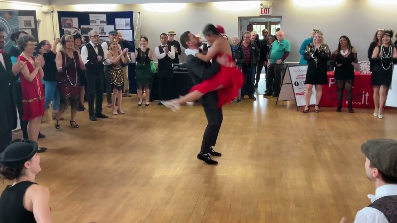 A Charleston Dance Flashmob at a 100-Year-Old Hall