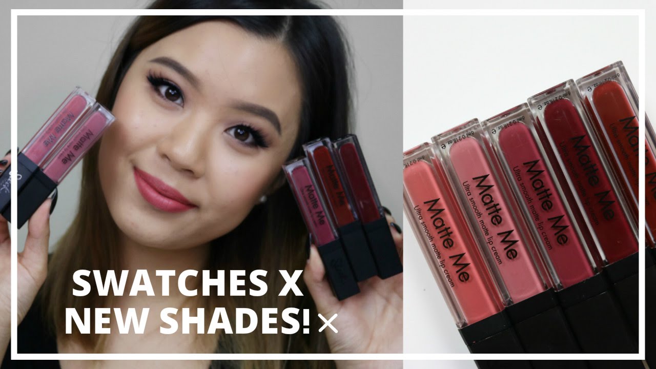 NEW SHADES SWATCHED! | Sleek Matte Me Liquid Lipsticks
