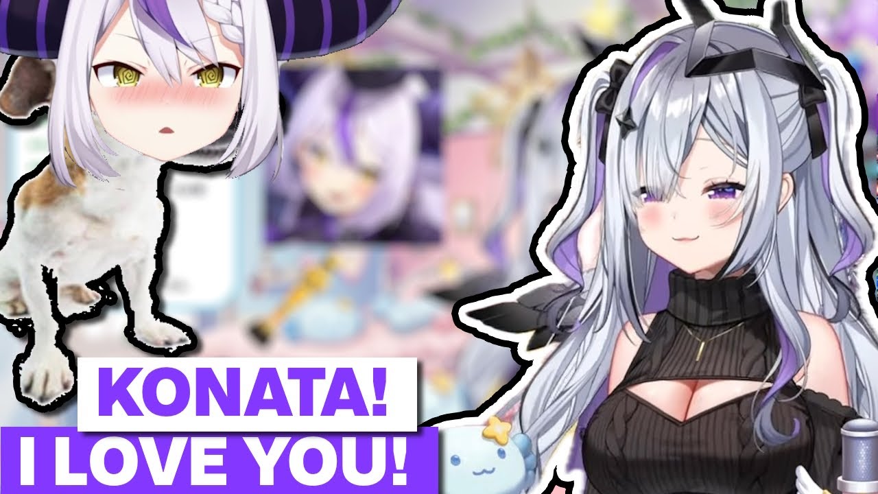 Laplus is DOWN BAD for KONATA (Amane Konata) [Eng subs]