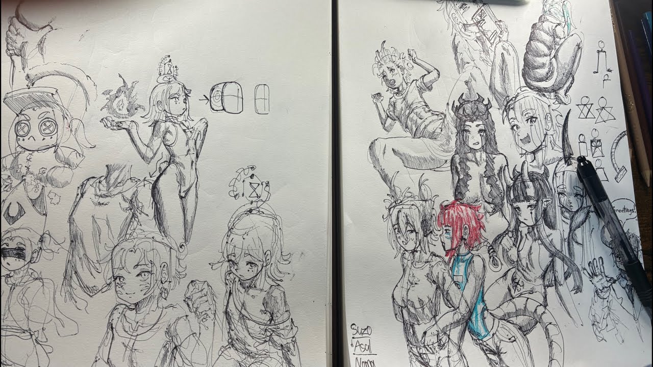 ART of with slight dose of Sketching