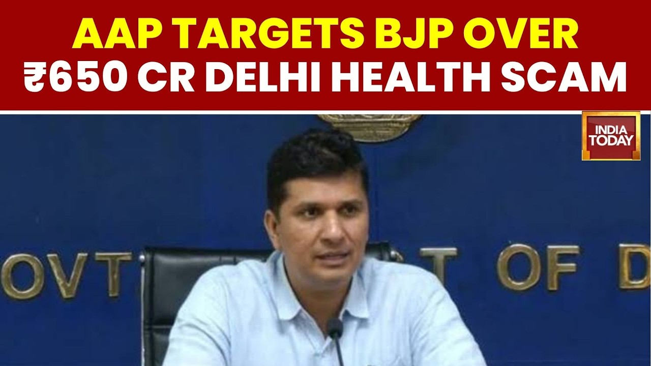 AAP vs BJP: Saurabh Bhardwaj's Big Statement on Health Department & Ram Mandir | India Today News