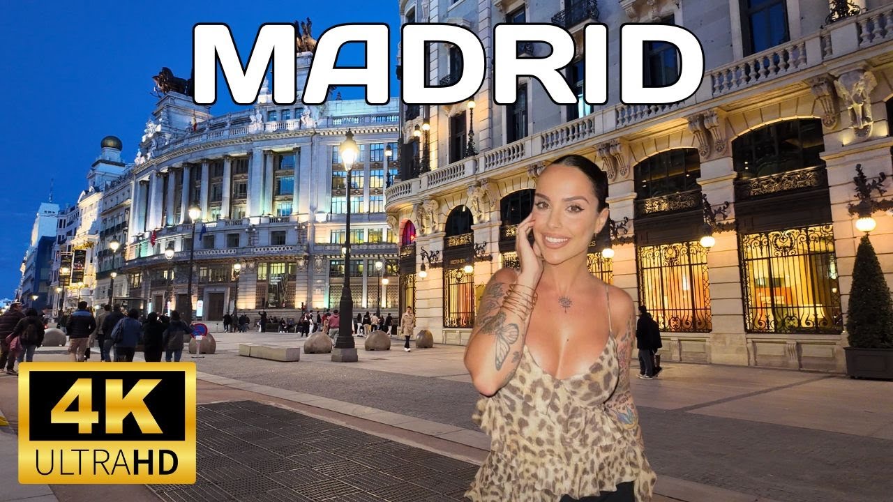 Madrid by Night | The City That Never Sleeps 🇪🇸 | Walking Tour