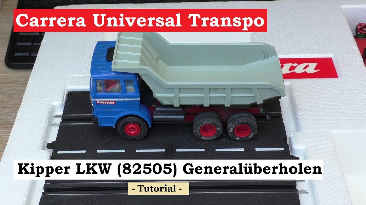 Carrera Transpo LKW 82505 Reinigen und Wartung Tutorial - Carrera Universal / Digital 132