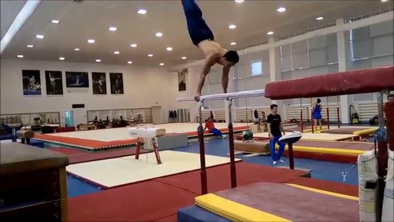 Marian Dragulescu physical training!